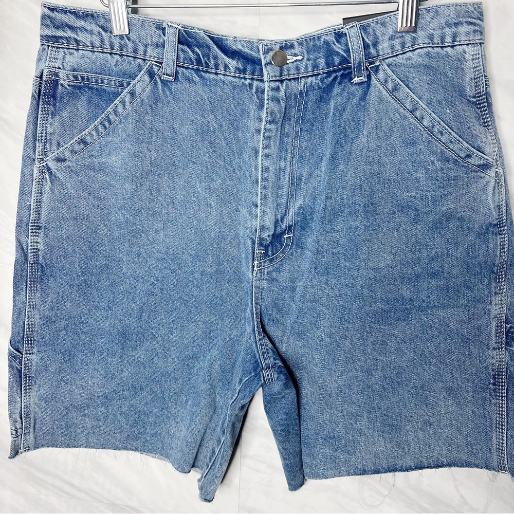 Fashion Nova Cut off Bermuda Jeans Shorts 11